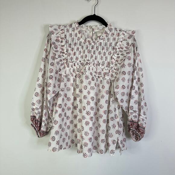 Cleobella Vanna Belize Blossom Blouse Women’s XS - Picture 3 of 10